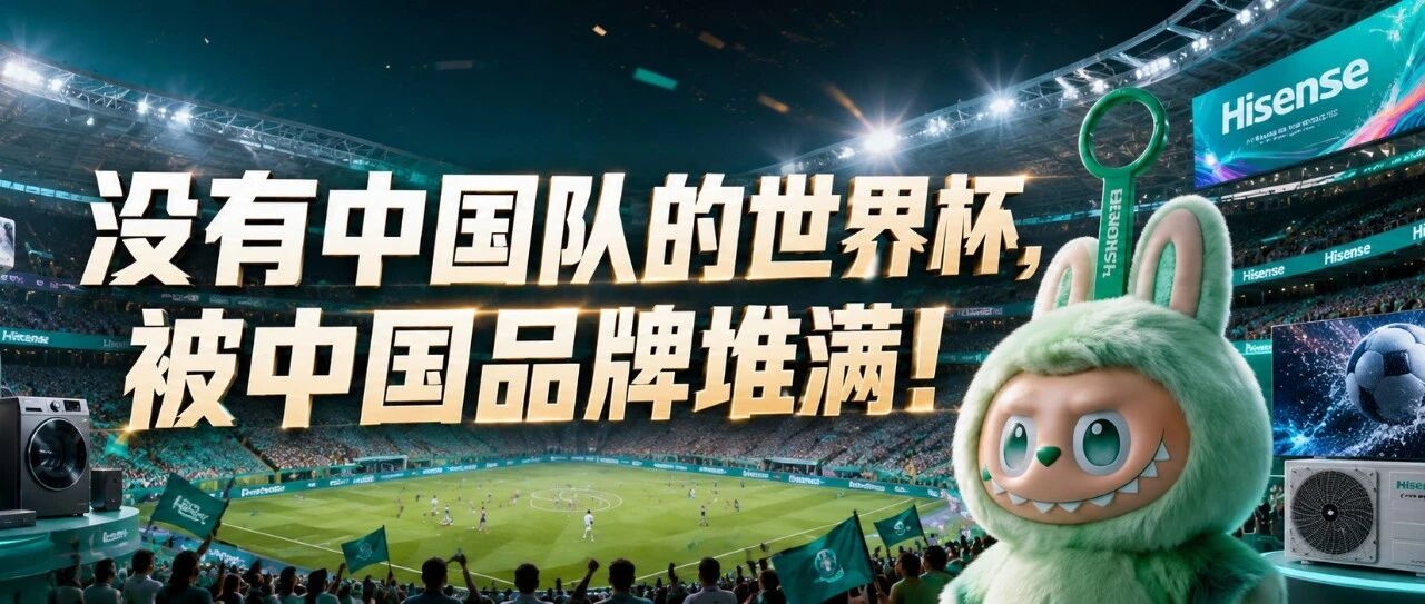 没有中国队的世界杯，被中国品牌堆满！