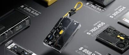 硬件出海|海外众筹新品速递-闪极推出掌上型SSD拓展坞，一周拿下27万美金！