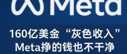 160亿美金“灰色收入”！Facebook挣的钱也不干净