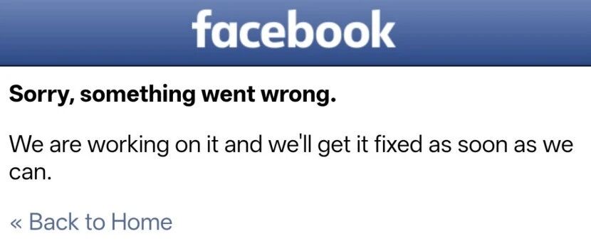 Facebook继大规模封户后又Sorry全场！