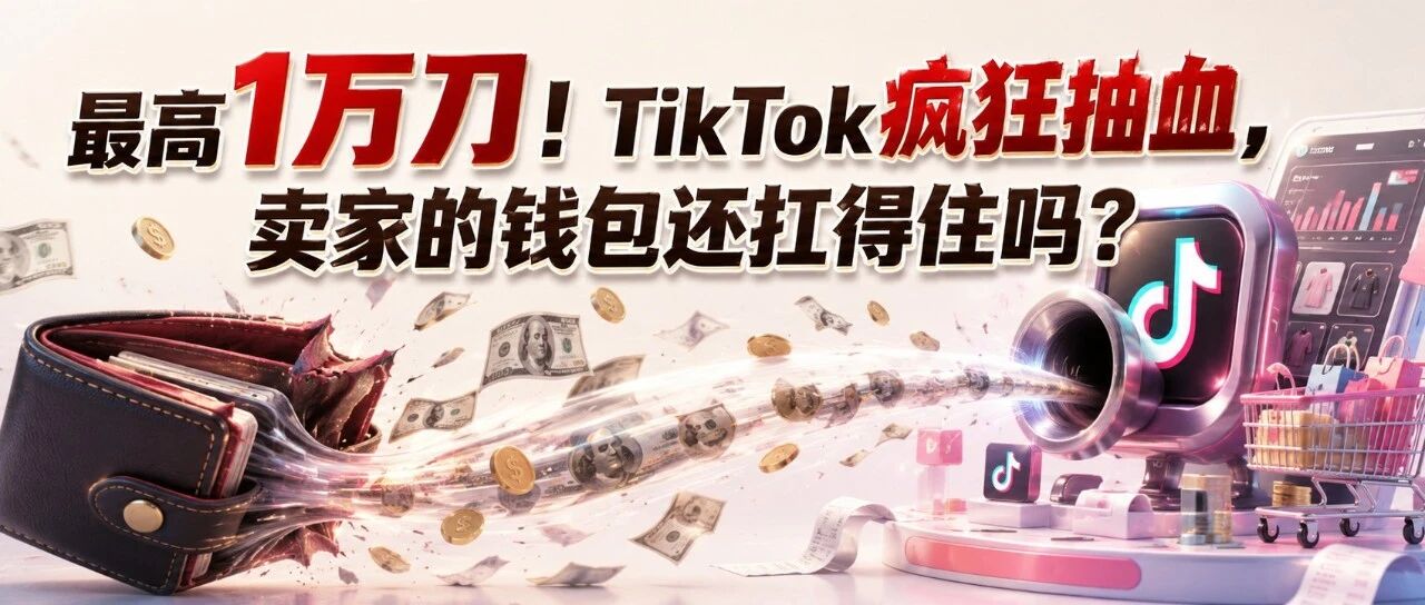 保证金最高1万刀！TK美区疯狂抽血卖家，你还扛得住吗？