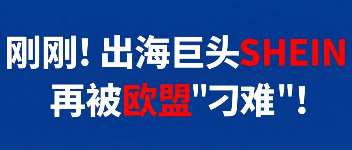刚刚！出海巨头再被欧盟"刁难"！