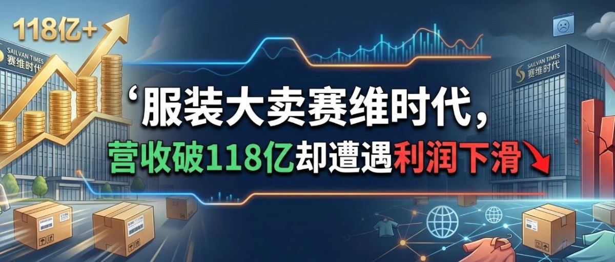 服装大卖赛维时代，营收破118亿！