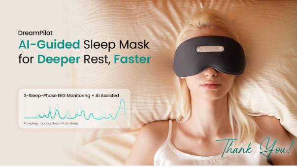硬件出海/海外众筹新品速递-AI睡眠面罩